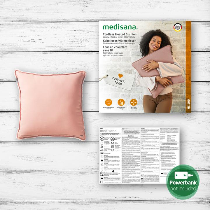 Immagine prodotto Medisana HC 100 Linea di cuscini interni rosa (40 x 40 cm)