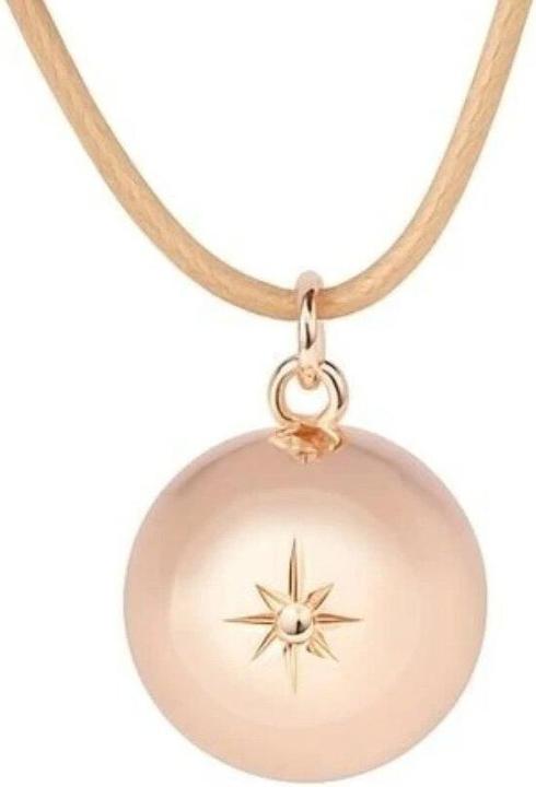 Bell MUMMY - Long women Ìs necklace with gold-plated belltraM20