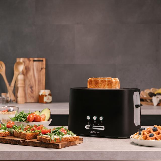 Produktbild Cecotec Tostador Vertical Toast And Taste 9000 Double Acero Inox