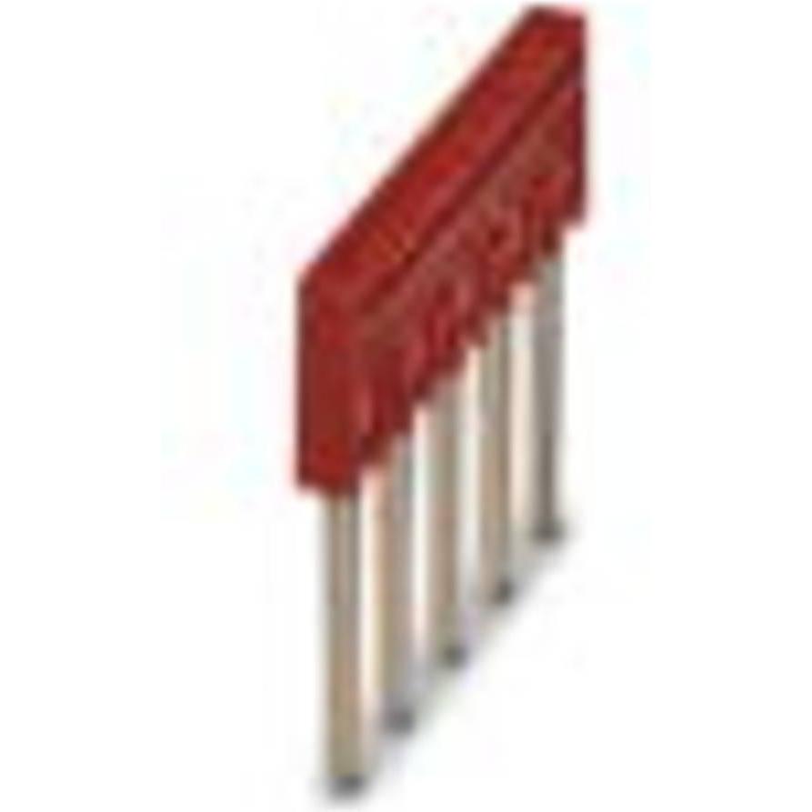 Phoenix Contact Steckbrücke 3001596 FBSR 5-6 Inhalt: 50 St., Elektronikkabel + Stecker, Rot