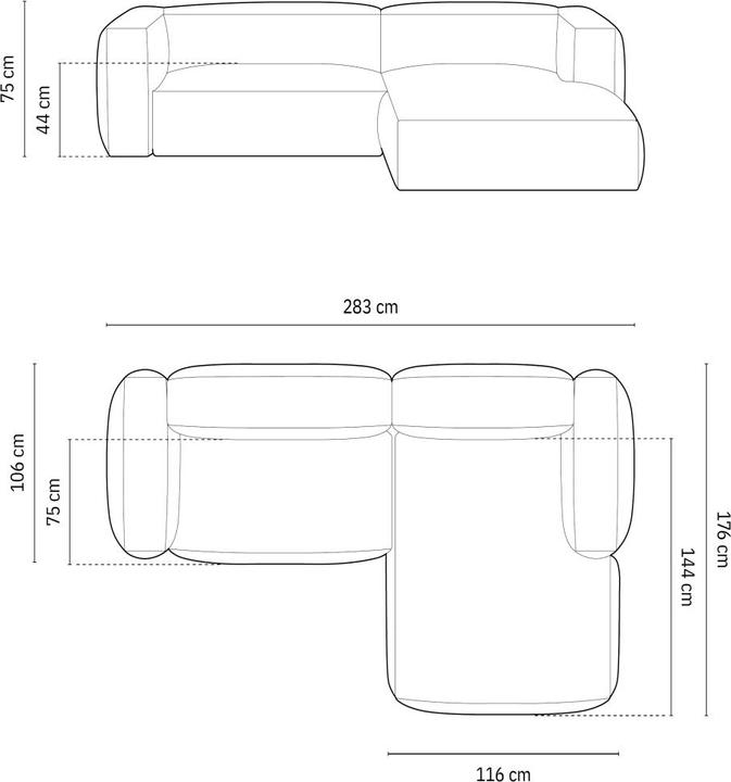Image du produit Micadoni Martina (Canapé modulaire, Canapé d'angle)