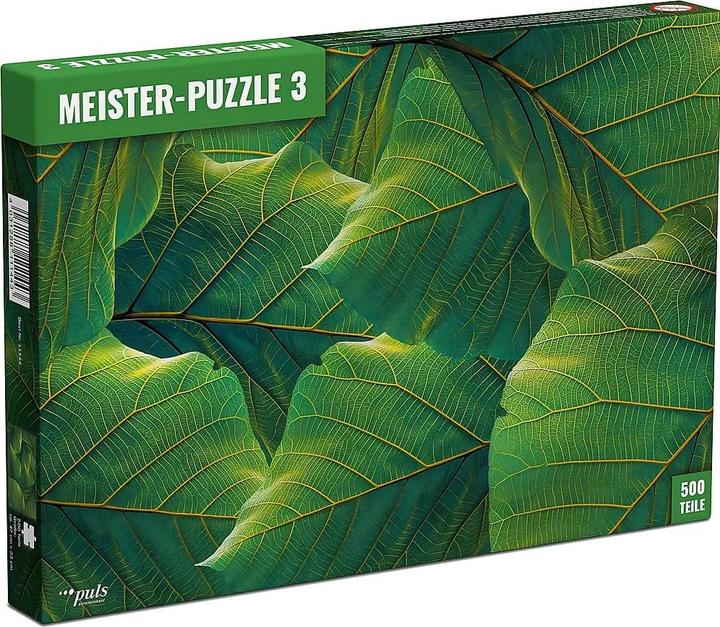 Produktbild MEISTER-PUZZLE 3, Blätter (Puzzle) (500 Teile)