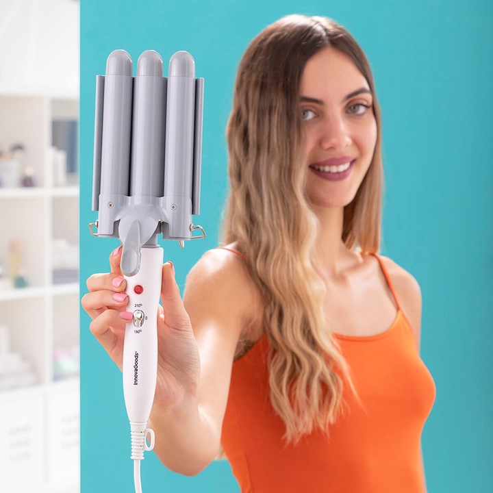 Image du produit InnovaGoods Triple fer à friser en céramique Triler