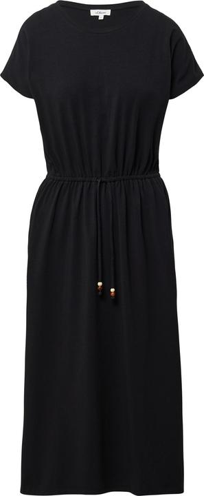 Produktbild S.Oliver Kleid Midikleid aus Baumwollstretch mit Taillenzug (36)