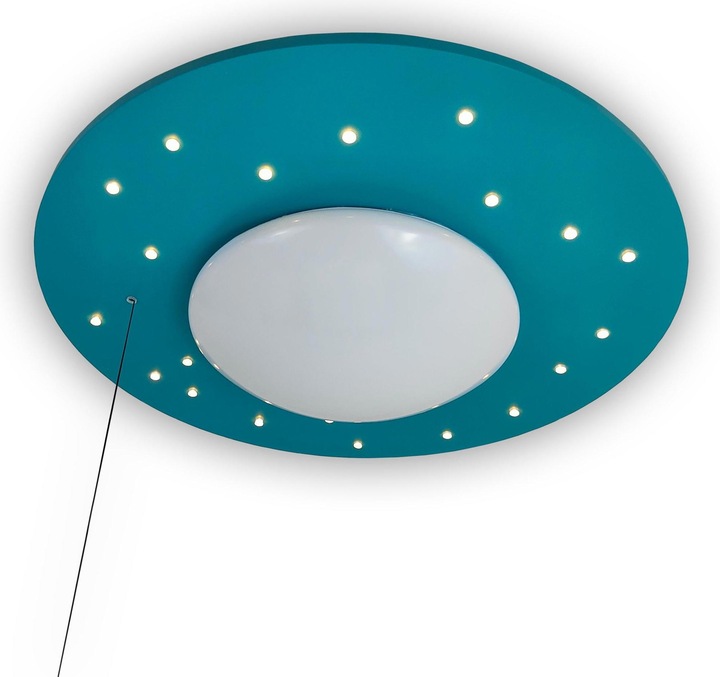 Productafbeelding Niermann Stand By Niermann Starlight LED Plafondlamp E27 Petrol Made in Germany