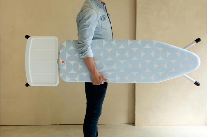 Productafbeelding Brabantia Strijkplank met stoomstationbakje Fresh Breeze 124 x 45 cm (124 x 45 cm)