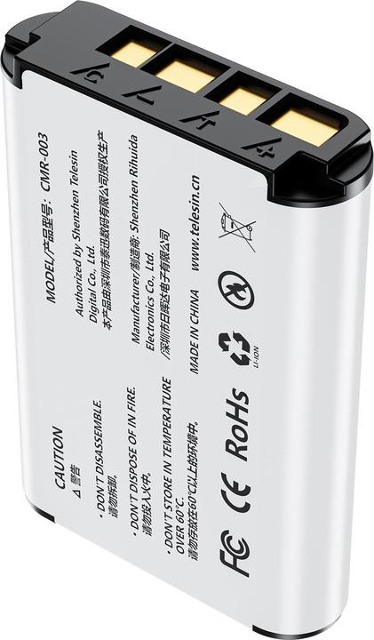 Produktbild Telesin NP-BX1 Camera Battery (1090mAh) for Sony ZV-1/ZV-1ll and other cameras (Kamera Akku)
