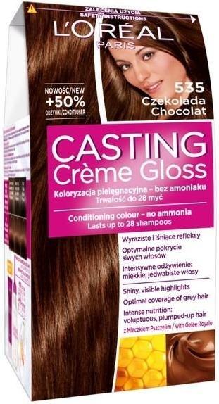 Productafbeelding L'Oréal Paris Crème Glans Crème kleurstof nr.535 Chocolade (Chocolade)