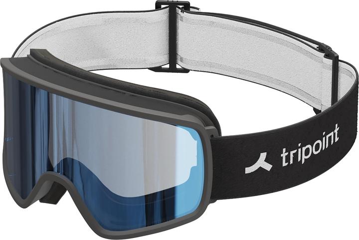 Marrone/Blu Multi, Nero opaco