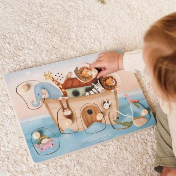 Produktbild Little Dutch Sound Greif-Puzzle Arche Noah (7 Teile)