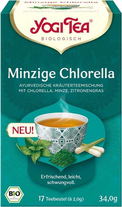 Yogi Tea V! Minty chlorella (individually wrapped) (34 g)