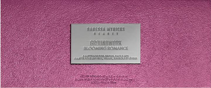 Actual product image Danessa Myricks Groundwork Palette Blooming Romance (Blooming Romance)