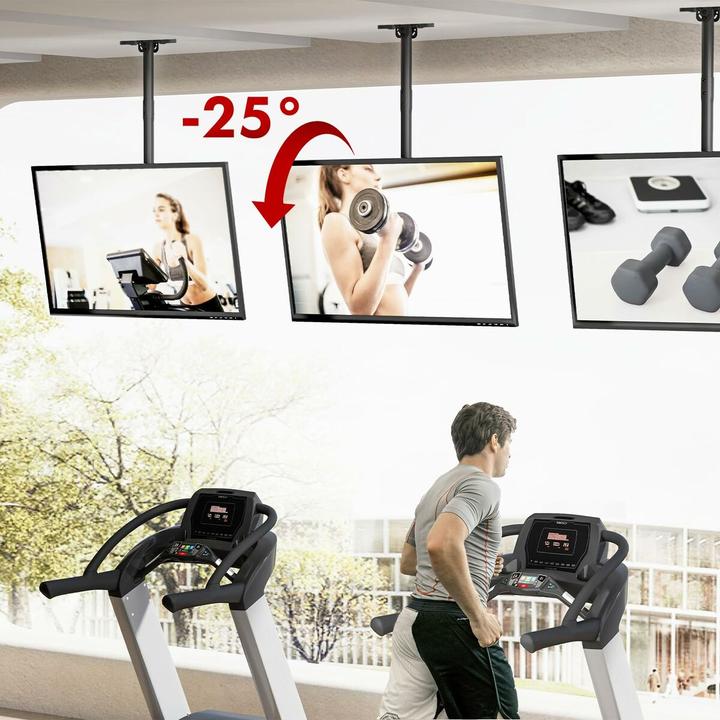 Produktbild Maclean Deckenhalterung für TV max. Belastung 60kg 43-86 max VESA 600x400 MC-112 B (Decke, 60 kg, 43" - 86")