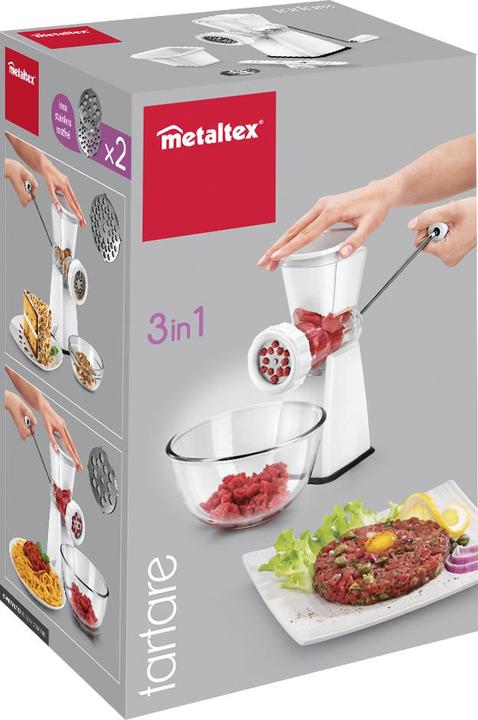 Produktbild Metaltex Fleischwolf 'Tartare' 3 in 1