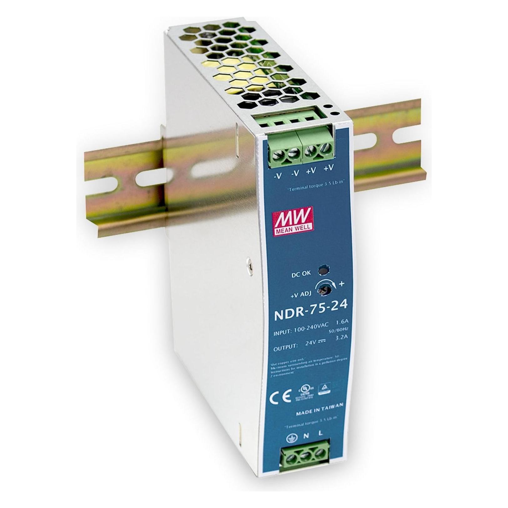 MeanWell, Mobiele stroomverdelers, DIN rail voedingseenheid (DIN rail)