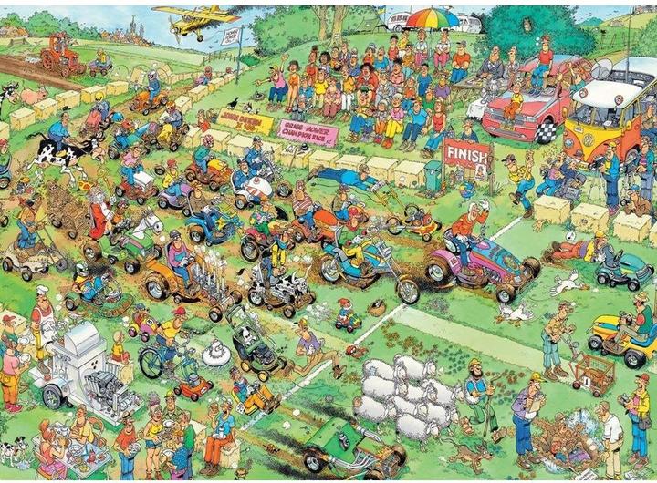 Produktbild Jumbo Rasenmäherrennen (1000 Teile)