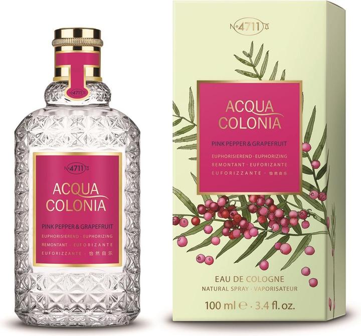 Produktbild Acqua Colonia 4711 4711 Acqua Colonia Eau de Cologne Pink Pepper & Grapefruit 100 ml (Eau de cologne, 100 ml)