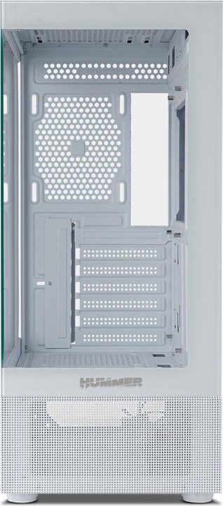 Actual product image Nox Torre Atx Hummer Vision Blanca (ATX, mATX)