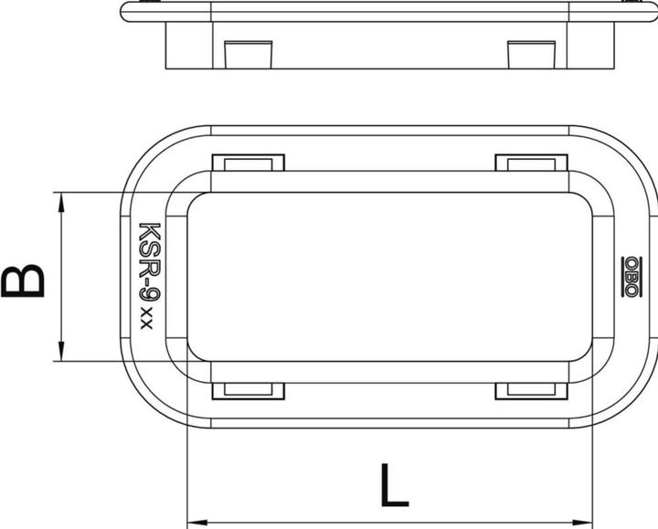 Actual product image OBO Bettermann Cable protection ring (5.80 cm)
