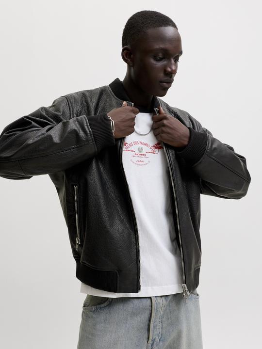 Produktbild Jack & Jones Lederjacke Lederjacke (XS)
