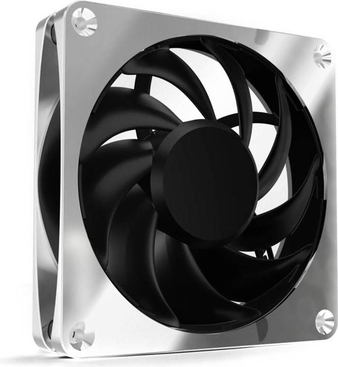Produktbild Alphacool Apex Stealth Metal 120mm L?fter 2000rpm (chrom) (120 mm, 1 x)