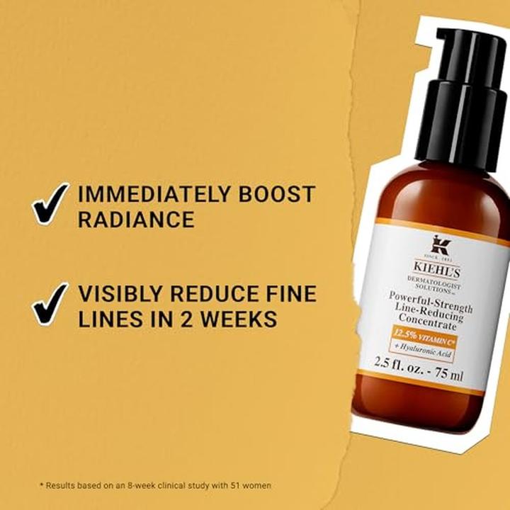 Actual product image Kiehl's Serum Powerful STrength Line Reducing Concentrage (75 ml)