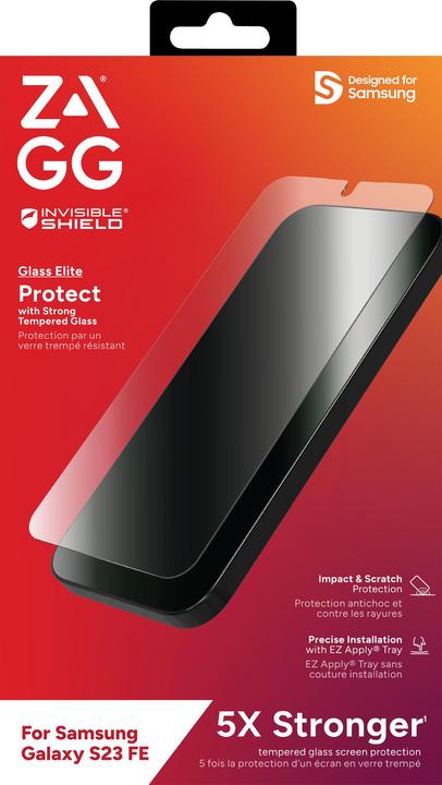 Produktbild Zagg Glass Elite Ultra-Strong (1 Stück, Samsung Galaxy S23 FE)