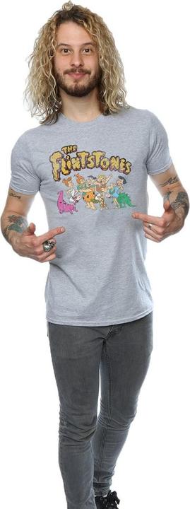 Produktbild The Flintstones Group Distressed TShirt (XL)
