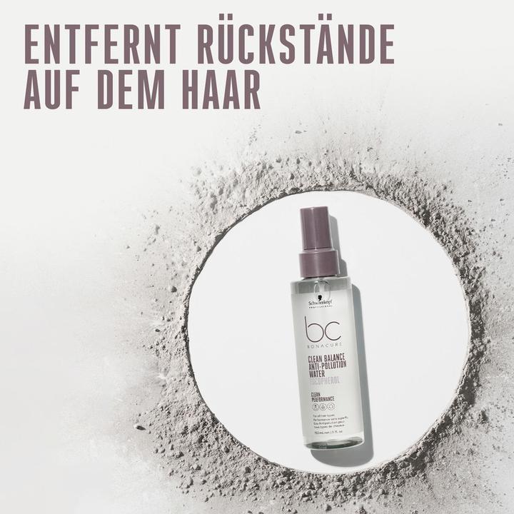 Image du produit Schwarzkopf BC Clean Balance - Eau anti-pollution (150 ml, Shampoing liquide)