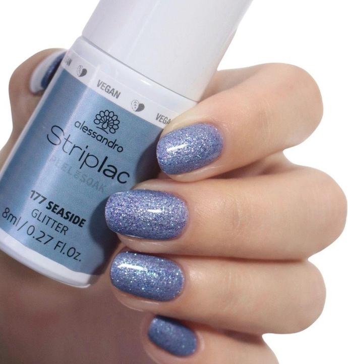 Actual product image Alessandro Striplac Peel or Soak - 177 Seaside (177 Seaside, UV gel varnish)