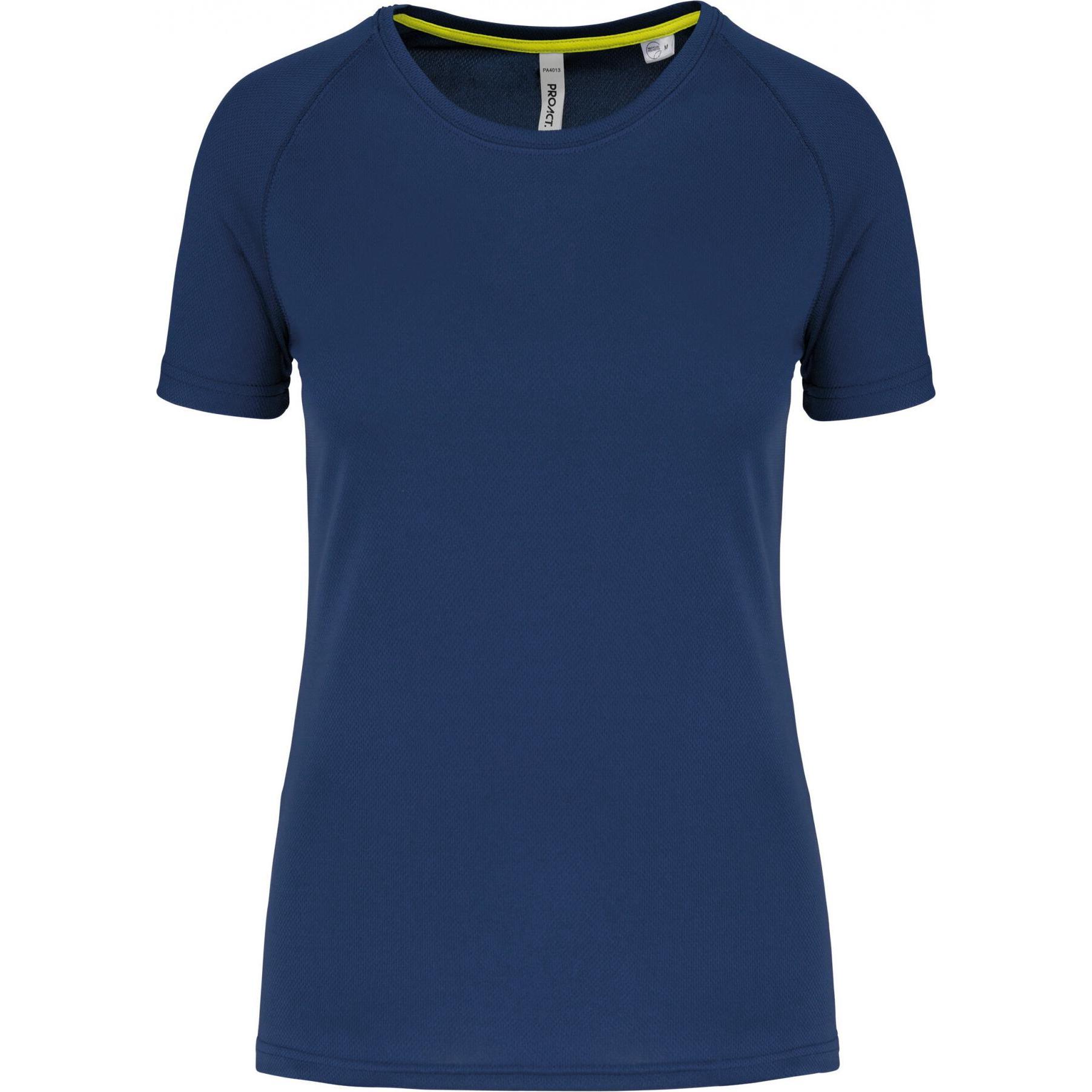 Thumbnail - Proact, Damen, Sportshirt, Recyceltes Rundhals-Trikot, Damen (L), Blau, L