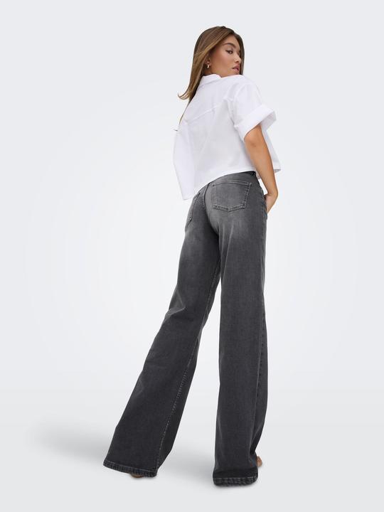 Produktbild Only ONLJULLES Niedrige Taille Gerade geschnitten Jeans Jeans mit weitem Bein (W31/L34)