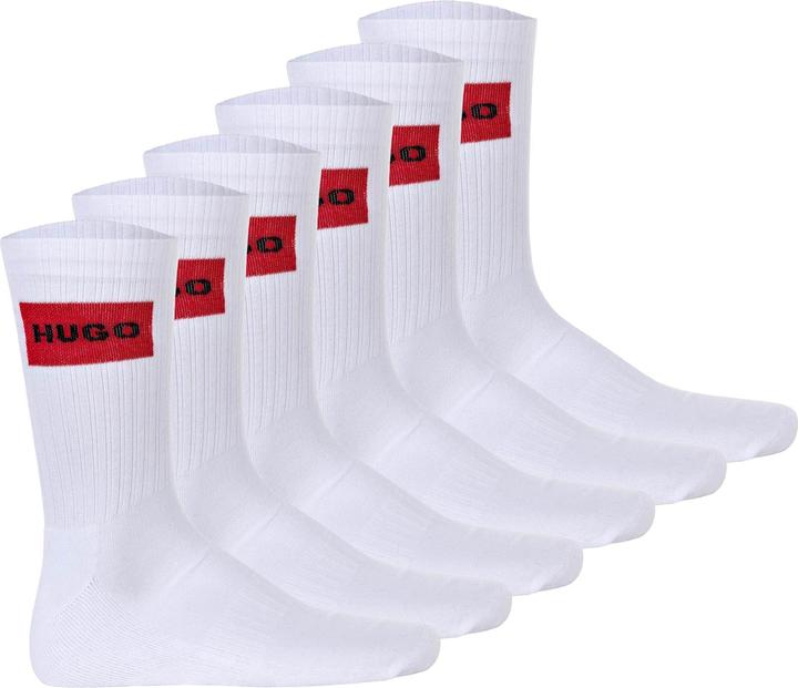 Produktbild HUGO 6p Qs Rib Label Cc (6er Pack, 39 - 42)