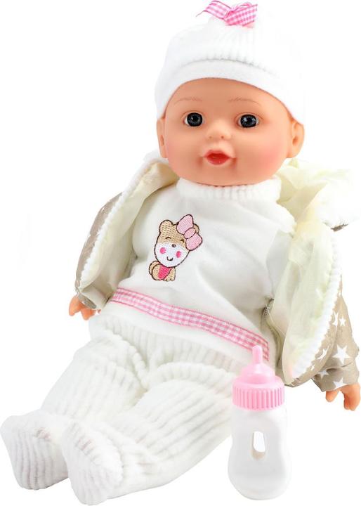 Produktbild Toi-Toys Schöne Baby-Puppen-Winterkleidung und Flasche