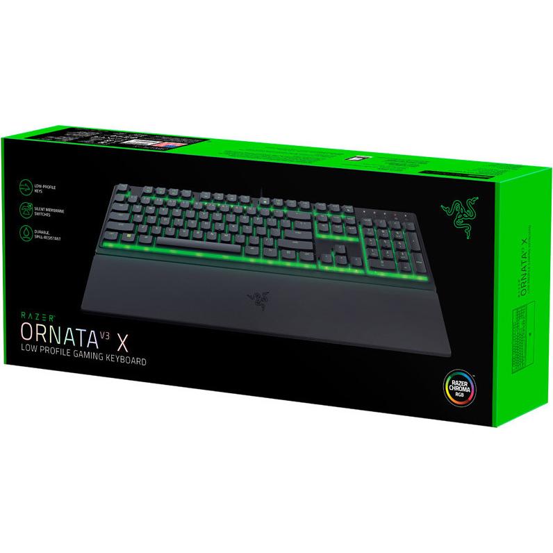Thumbnail - Razer Ornata V3 X (DE, Kabelgebunden), Tastatur, Schwarz