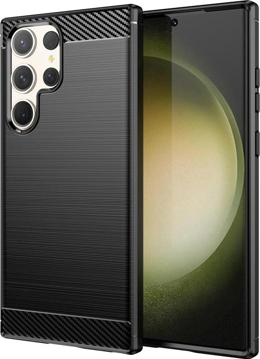 Immagine prodotto Screenguard Samsung Galaxy S23 Ultra Hull Carbon Brushed Soft TPU (Samsung Galaxy S23 Ultra)