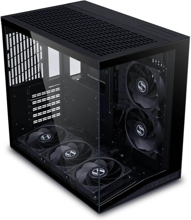 Produktbild Lian-Li PC-Gehäuse O11 Dynamic Mini V2 Flow Schwarz (mATX, Mini-ITX, ATX)