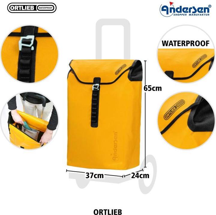 Actual product image Andersen Bike-Shopper Plus Ortlieb Air