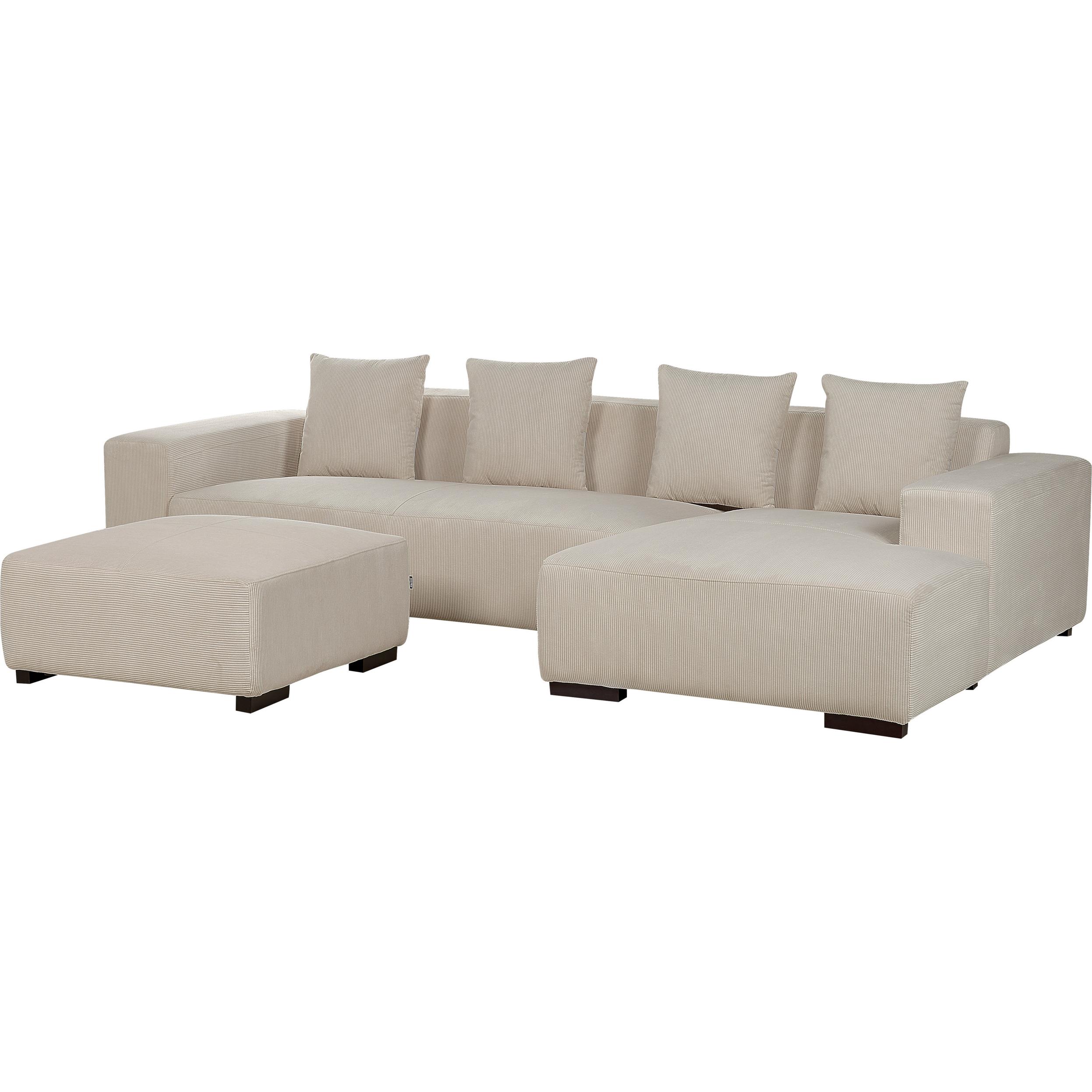 Beliani, Sofa, Lungo (Ecksofa)