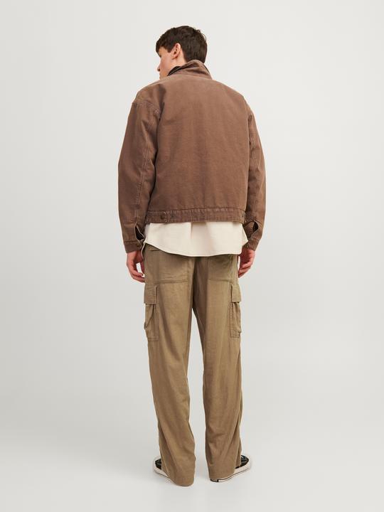 Actual product image Jack & Jones Jpstbill Jjnate Linen Blend Cargo Jogger (M)