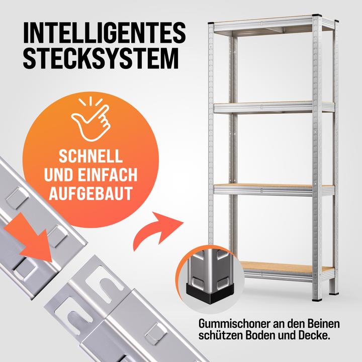 Actual product image Monzana Heavy duty shelving