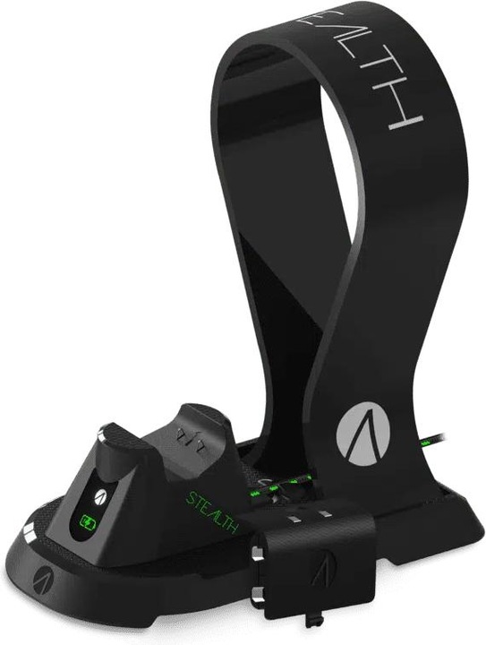 Image du produit Stealth Station de charge + support pour casque (Xbox Series X, Xbox One X, Xbox One S, Xbox Series S)