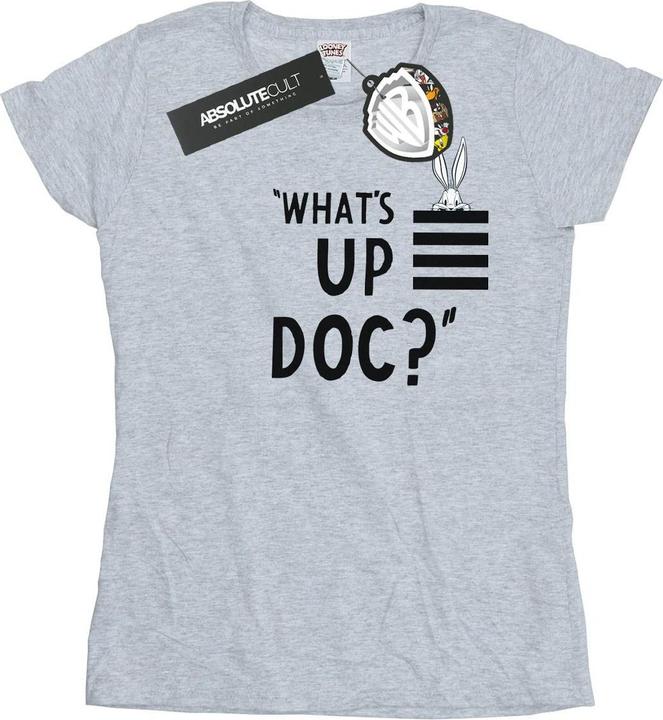 Image du produit Looney Tunes - T-shirt BUGS BUNNY WHAT'S UP DOC STRIPES - Femme (S)