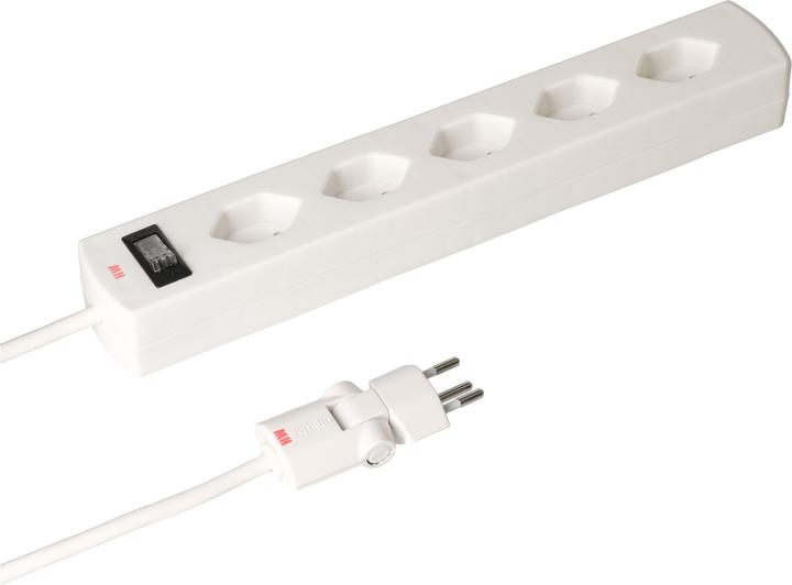 Produktbild Max Hauri Safety Line 90° mit Schalter (5 x, Typ 13, 2 m)