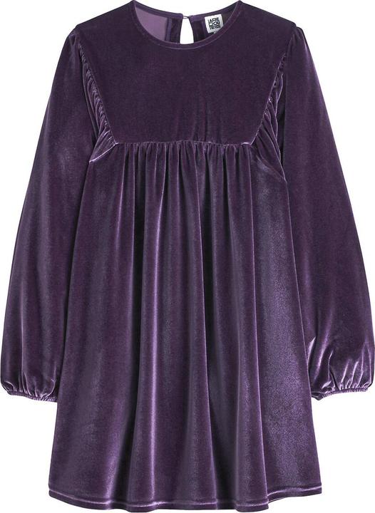 Actual product image La Redoute Collections Kleid aus Samt mit langen Ärmeln (134)