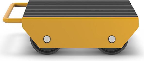 Produktbild eurokraft basic Transportroller mit Nylonrollen