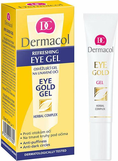 Immagine prodotto Dermacol Gel d'oro per gli occhi (Gel per la cura degli occhi, 15 ml, Giorno)