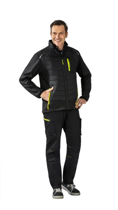 Actual product image Planam Stretchline work jacket winter jacket black size XXL (XXL)