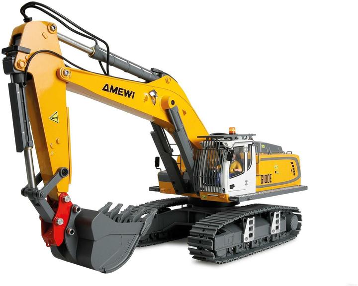 Produktbild Amewi G100E Vollmetall Bagger 1:18 RTR (RTR Ready-to-Run)