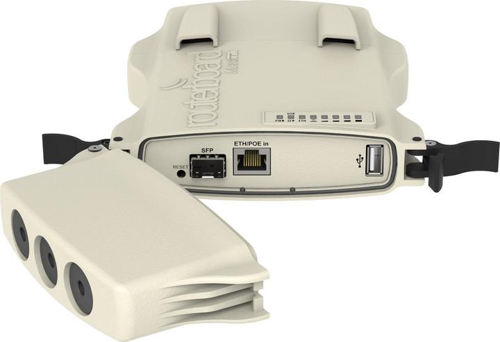 Image du produit MikroTik NetMetal 5SHP, NetMETAL 5 (720MHz CPU, 1xGigabit LAN, 1xSFP cage, 1xUSB, built, in 5G... (1300 Mbit/s)